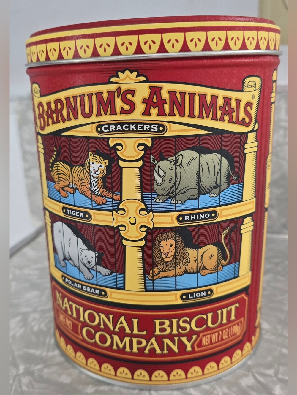 Animal Cracker Tin Barnum's Animals